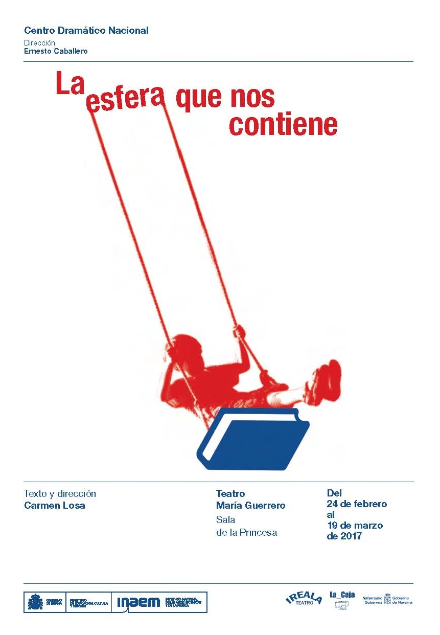 Cartel La esfera que nos contiene en el CDN